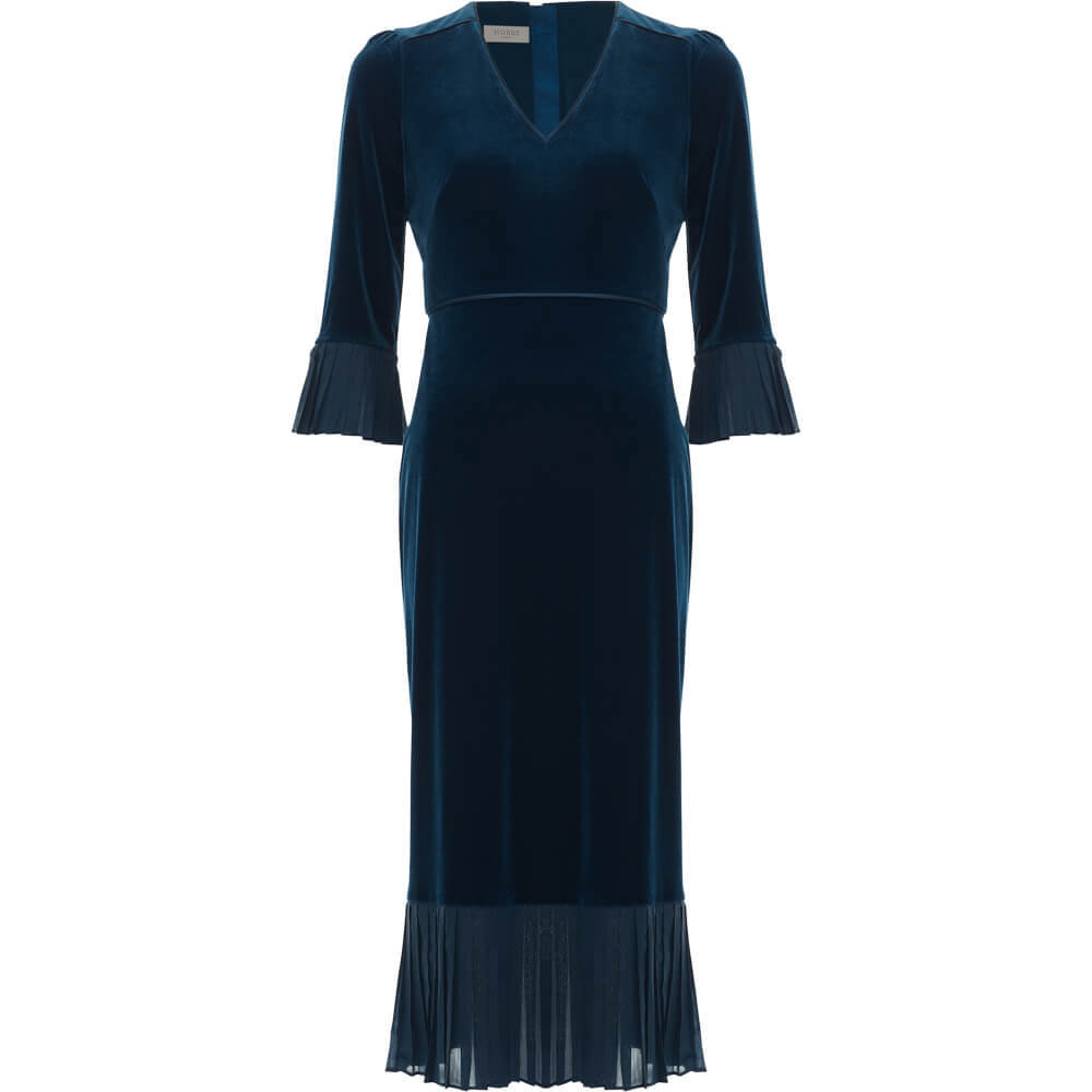 Hobbs Mary Velvet Dress